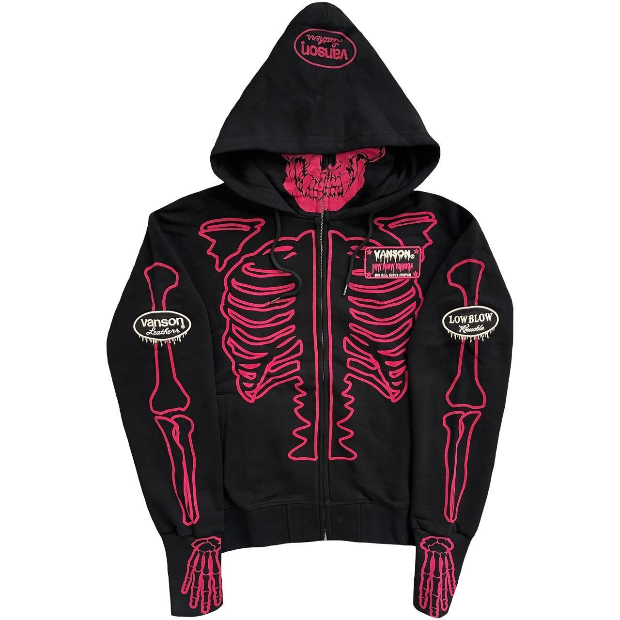 Vanson Skeleton Hoodie - Known Source