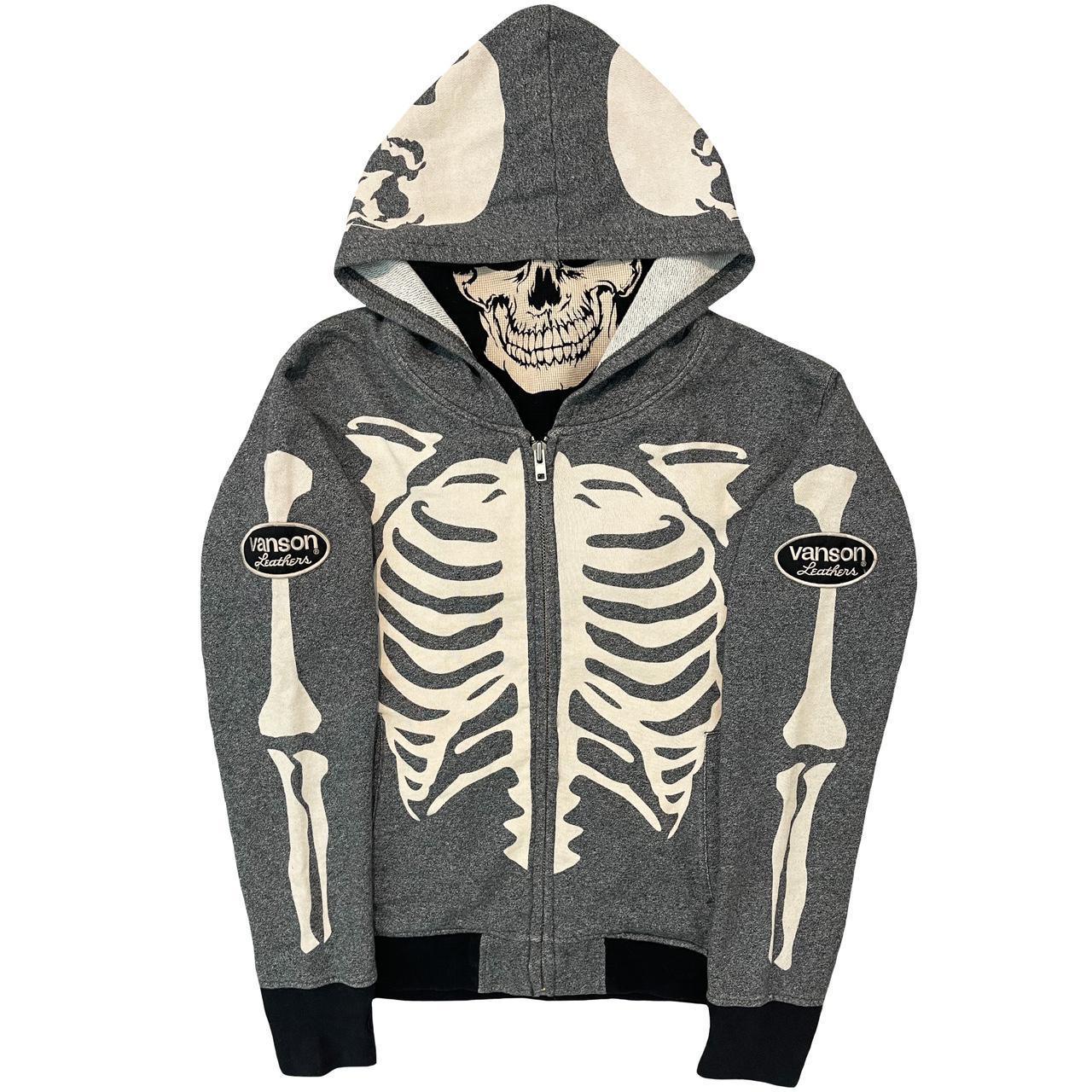 Vanson Skeleton Hoodie - Known Source