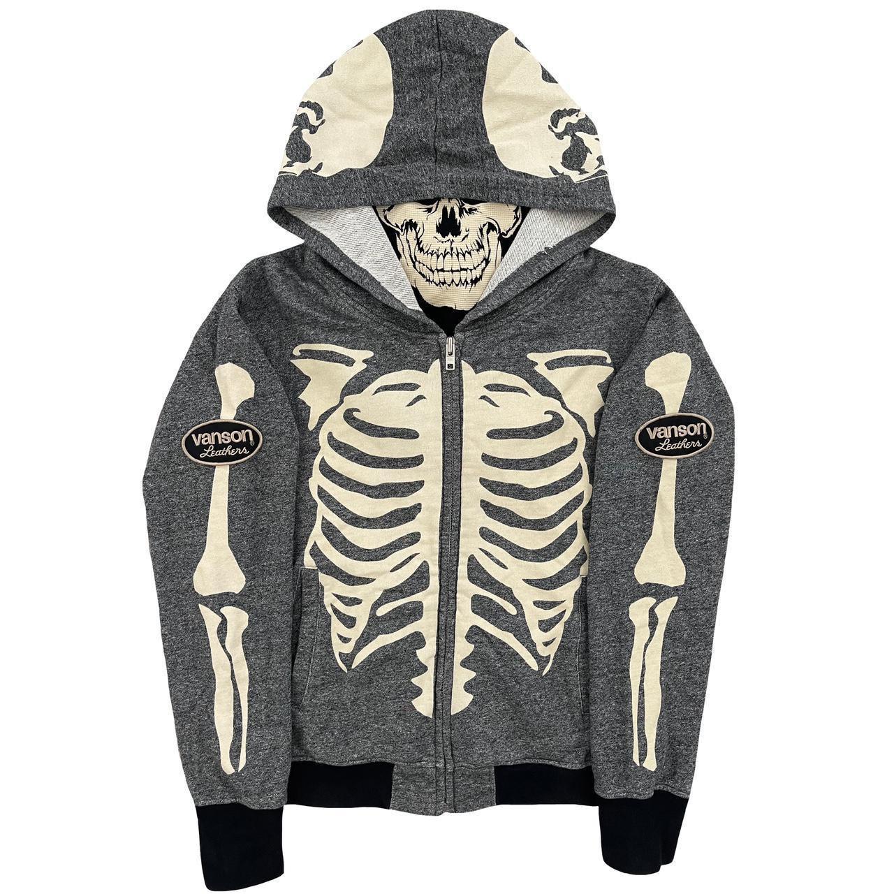 Vanson Skeleton Hoodie - Known Source