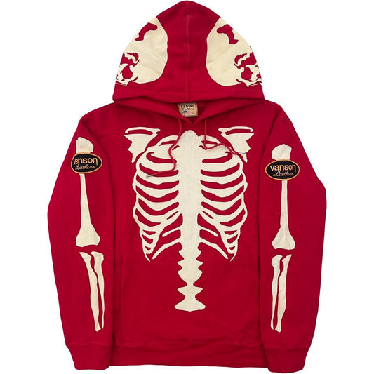 Vanson Skeleton Hoodie - Known Source