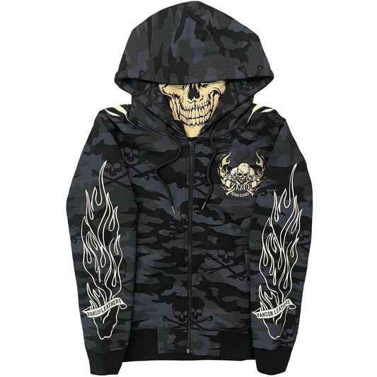 Vanson Skeleton Hoodie - Known Source