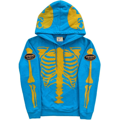 Vanson Skeleton Hoodie - Known Source