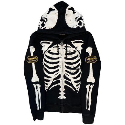 Vanson Skeleton Hoodie - Known Source