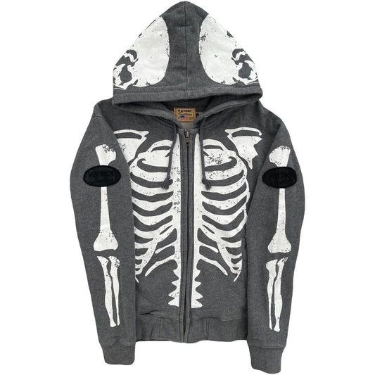 Vanson Skeleton Hoodie - Known Source