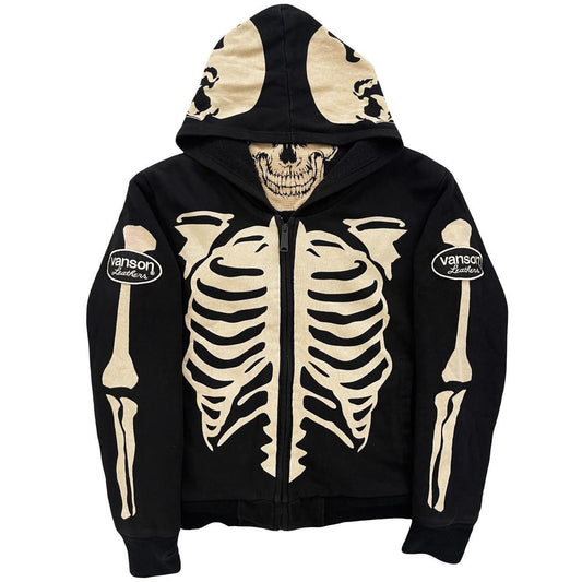 Vanson Skeleton Hoodie - Known Source