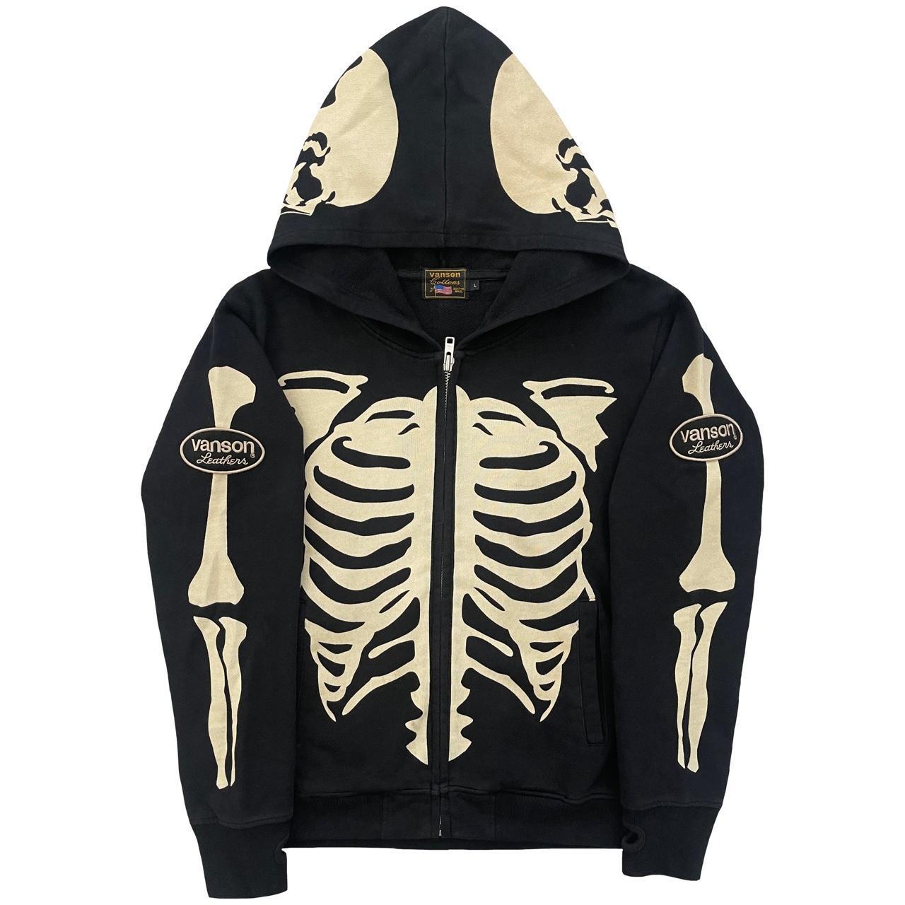 Vanson Skeleton Hoodie - Known Source