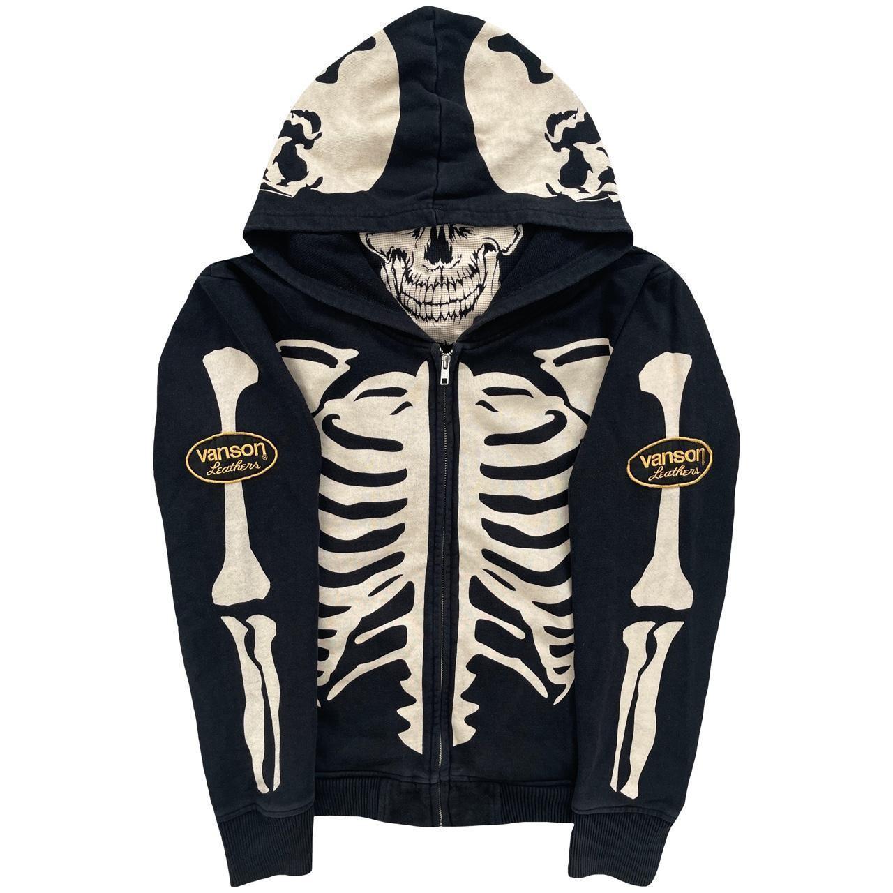 Vanson Skeleton Hoodie - Known Source