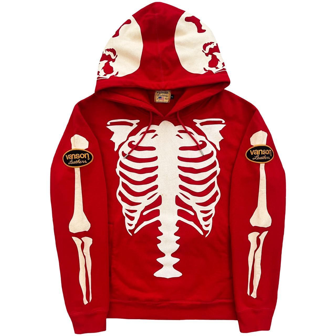 Vanson Skeleton Hoodie - Known Source