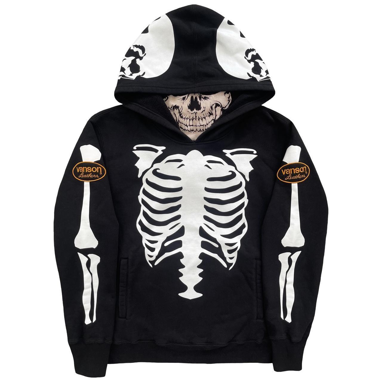 Vanson Skeleton Hoodie - Known Source