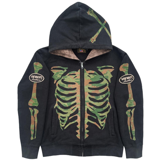 Vanson Skeleton Hoodie - Known Source