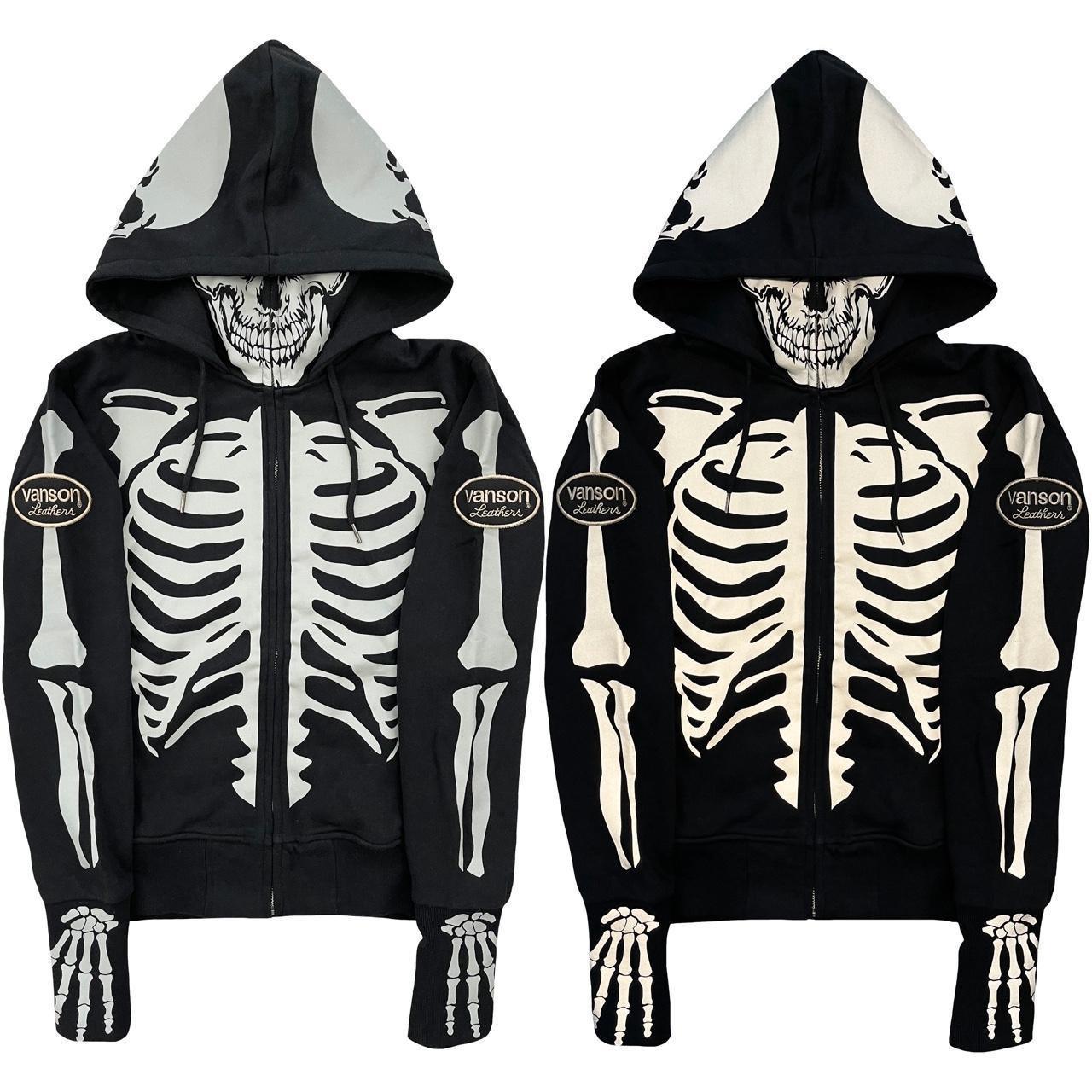 Vanson Skeleton Hoodie - Known Source