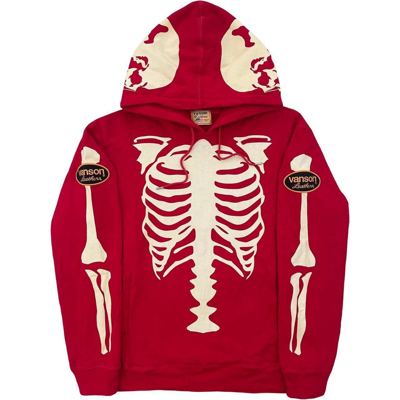 Vanson Skeleton Hoodie - Known Source