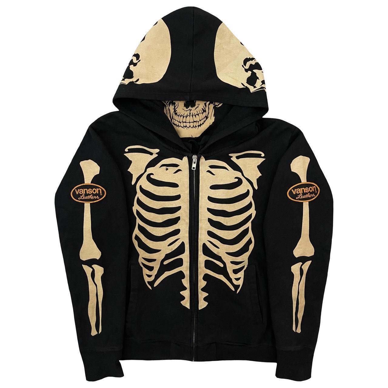 Vanson Skeleton Hoodie - Known Source