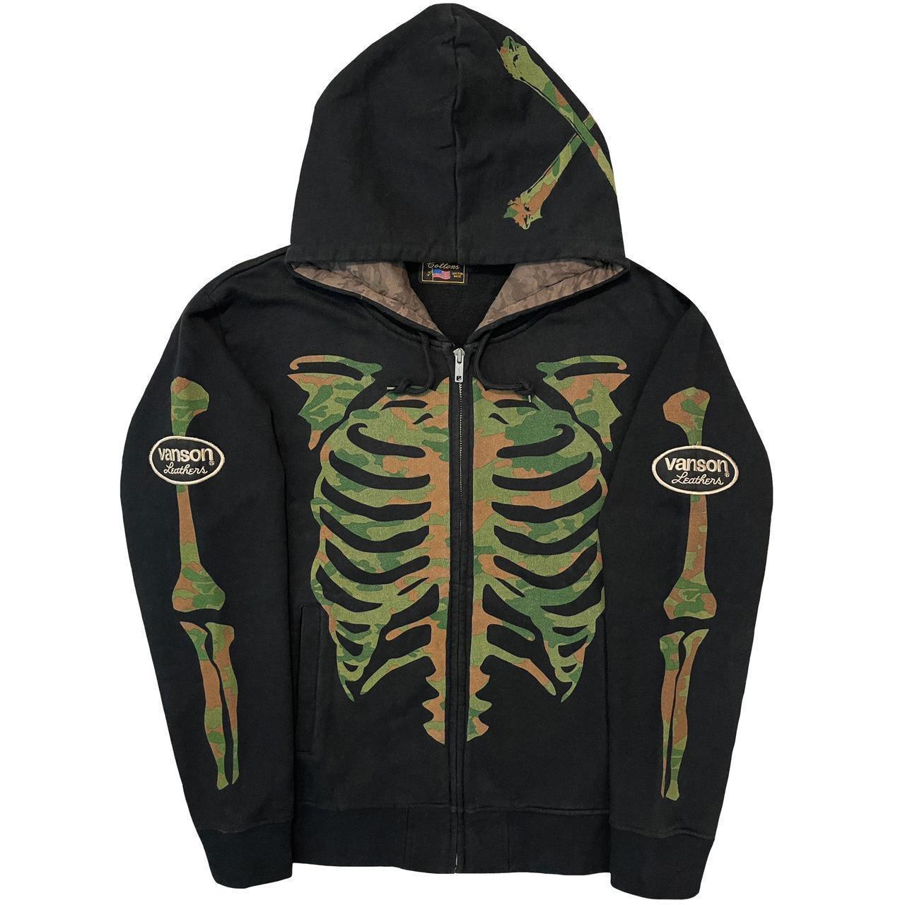 Vanson Skeleton Hoodie - Known Source