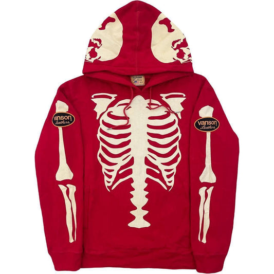 Vanson Skeleton Hoodie - Known Source