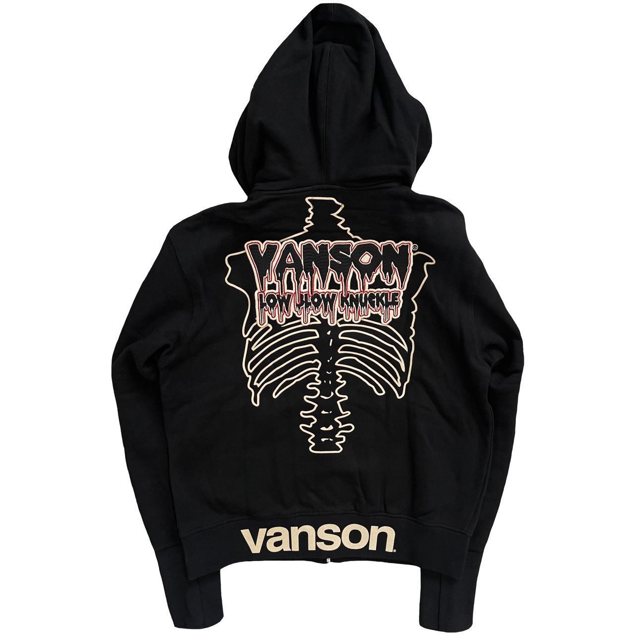 Vanson Skeleton Hoodie - Known Source