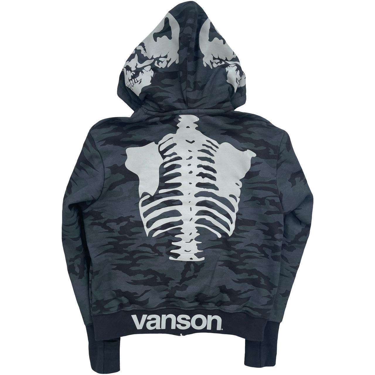 Vanson Skeleton Hoodie - Known Source