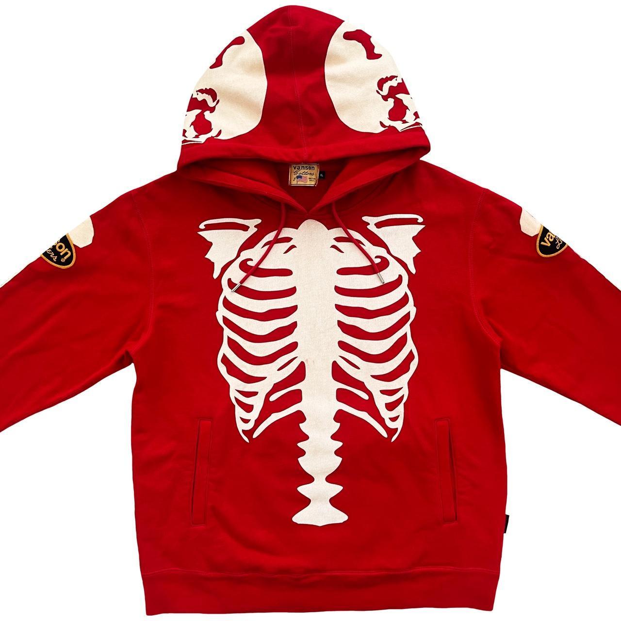 Vanson Skeleton Hoodie - Known Source