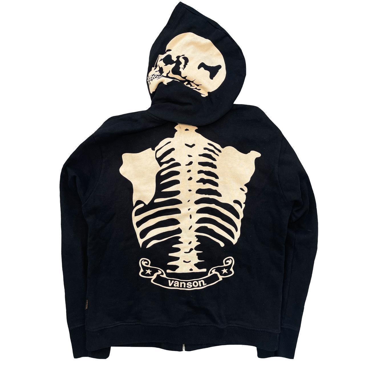 Vanson Skeleton Hoodie - Known Source