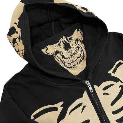 Vanson Skeleton Hoodie - Known Source