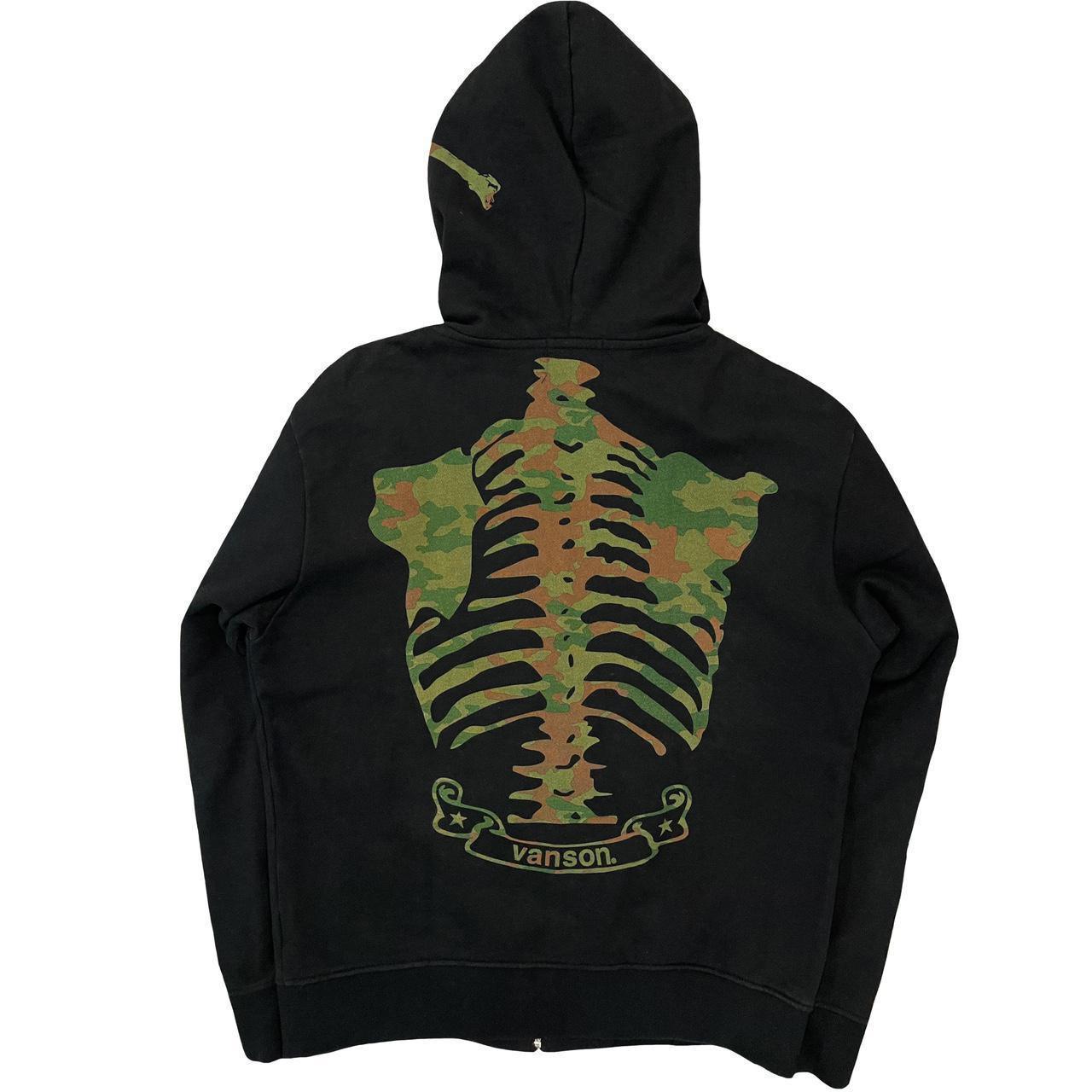 Vanson Skeleton Hoodie - Known Source