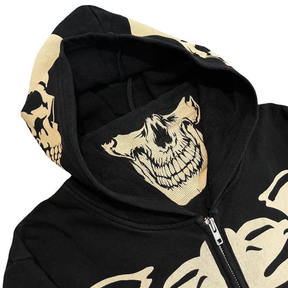 Vanson Skeleton Hoodie - Known Source