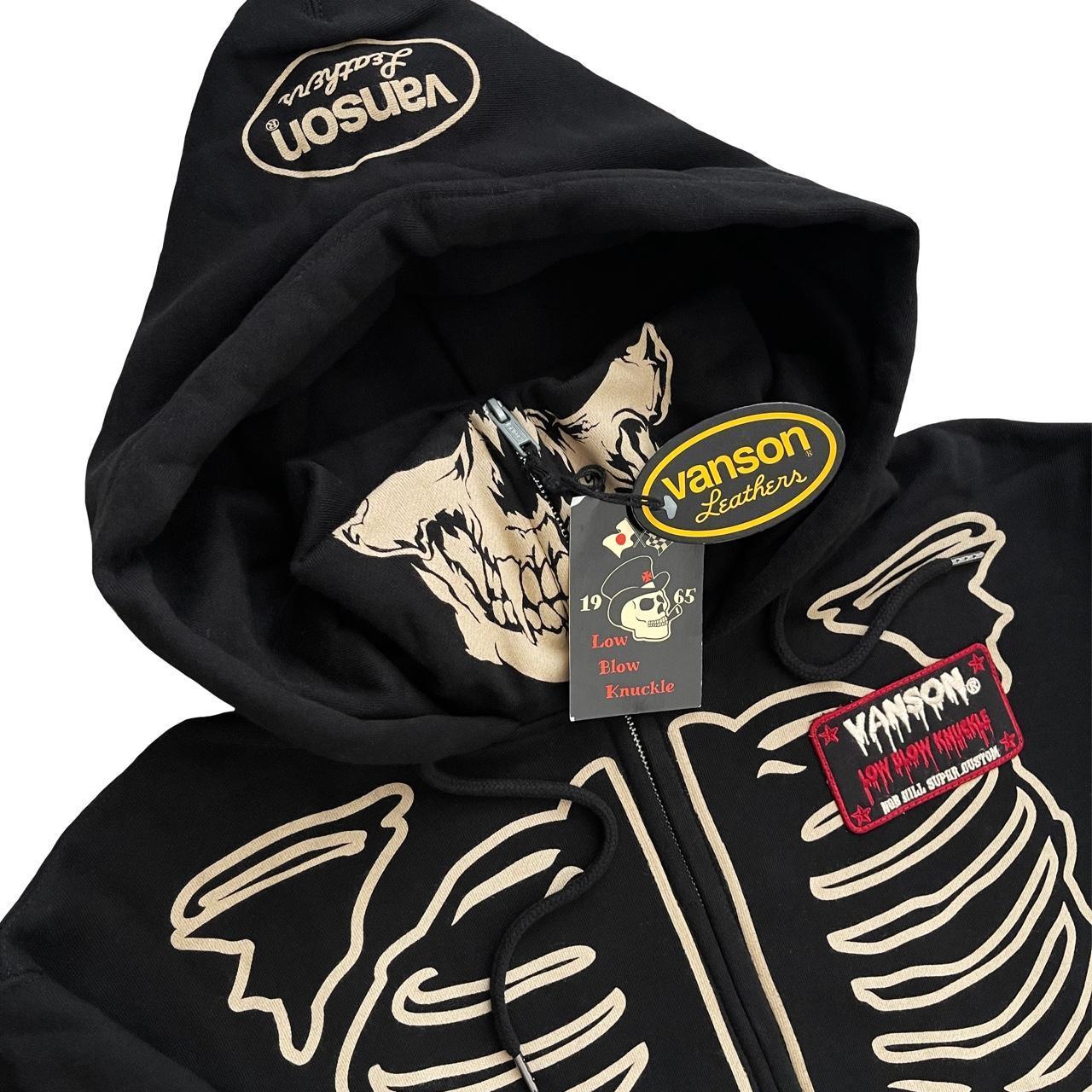 Vanson Skeleton Hoodie - Known Source