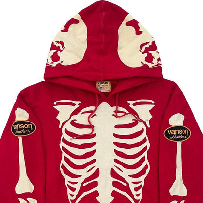 Vanson Skeleton Hoodie - Known Source