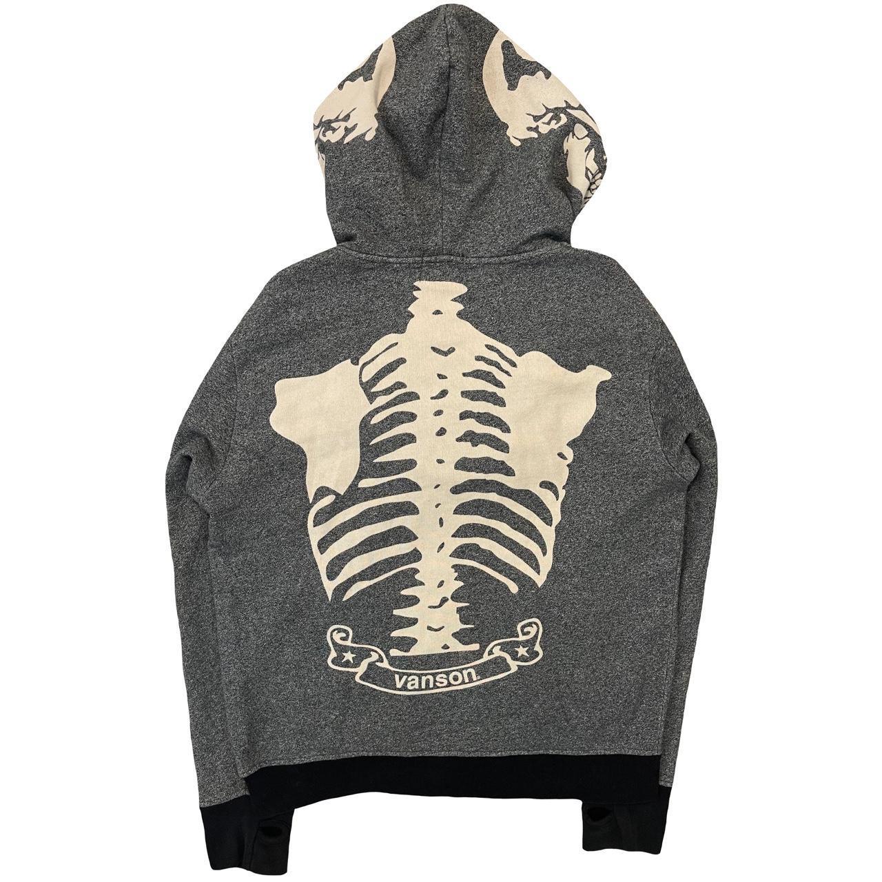 Vanson Skeleton Hoodie - Known Source