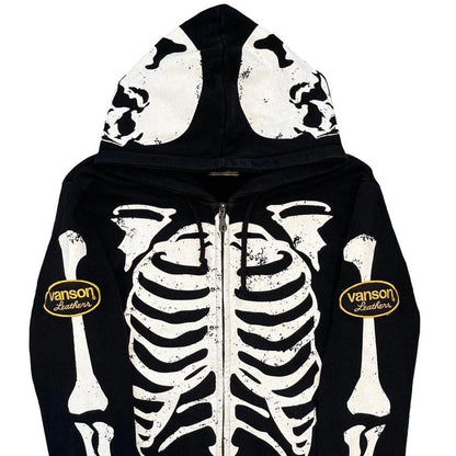 Vanson Skeleton Hoodie - Known Source