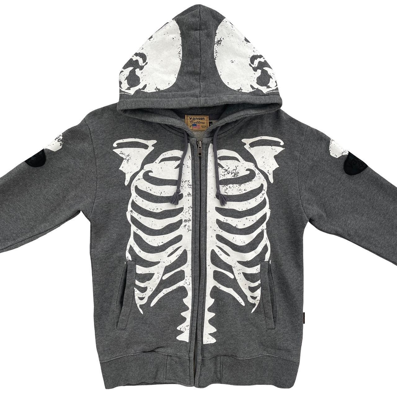 Vanson Skeleton Hoodie - Known Source