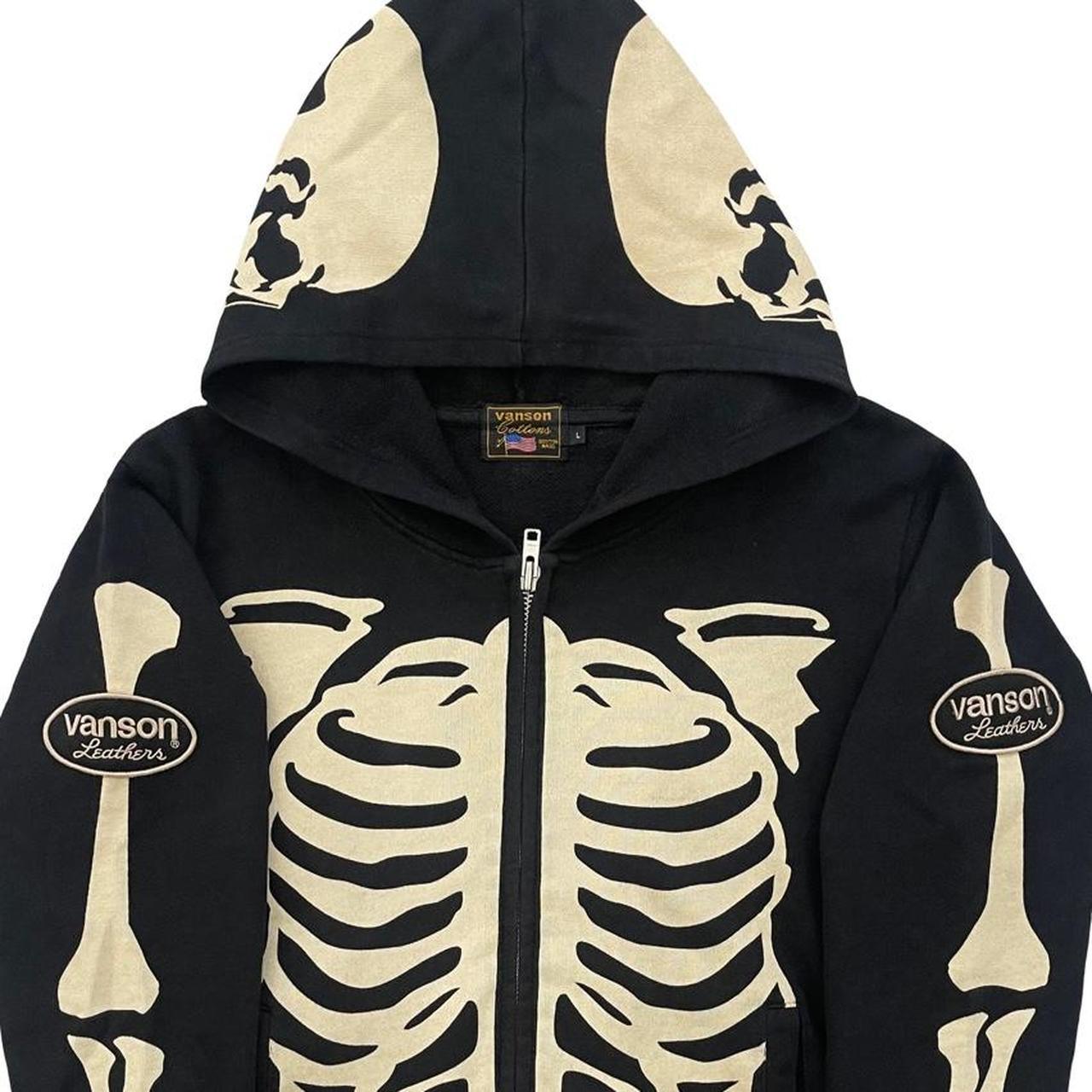 Vanson Skeleton Hoodie - Known Source