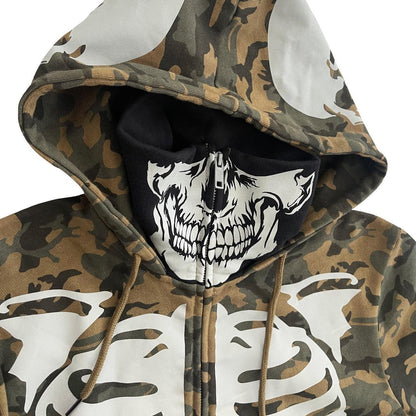 Vanson Skeleton Hoodie - Known Source