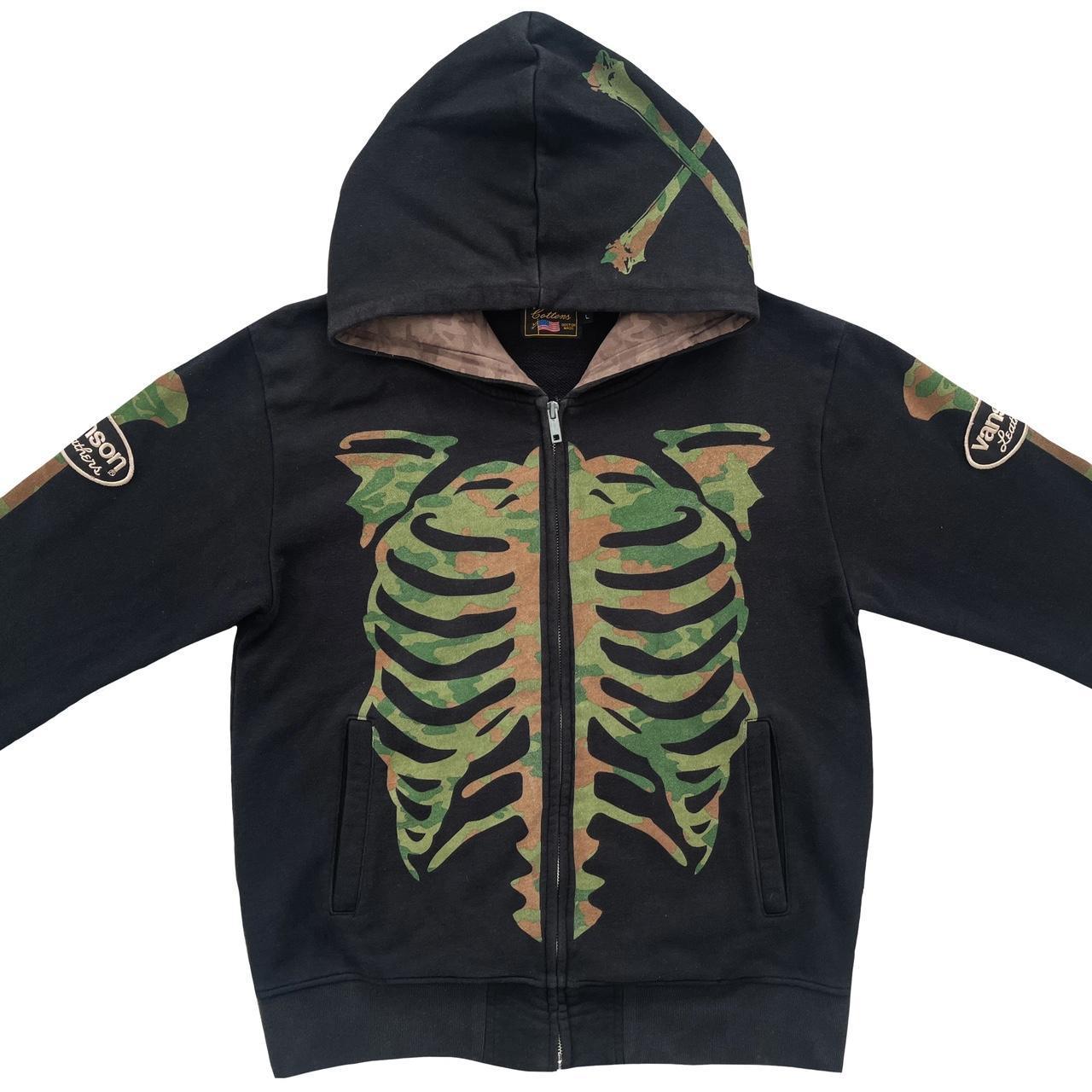 Vanson Skeleton Hoodie - Known Source