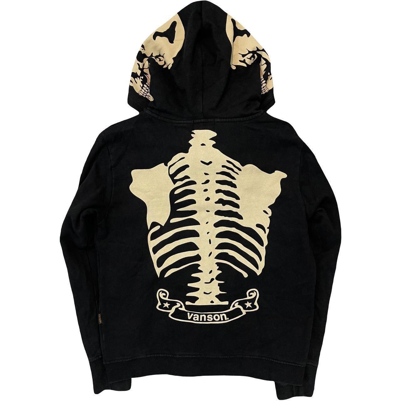 Vanson Skeleton Hoodie - Known Source