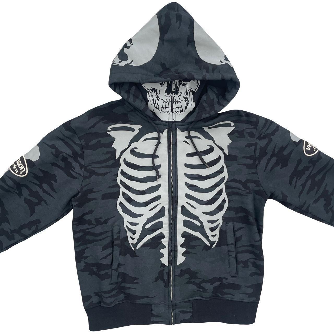 Vanson Skeleton Hoodie - Known Source