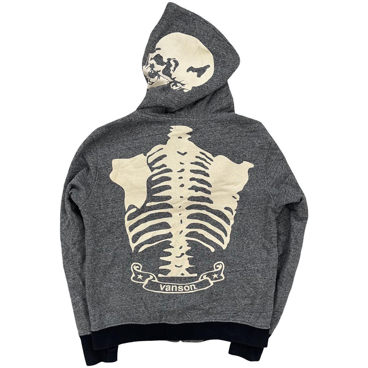 Vanson Skeleton Hoodie - Known Source