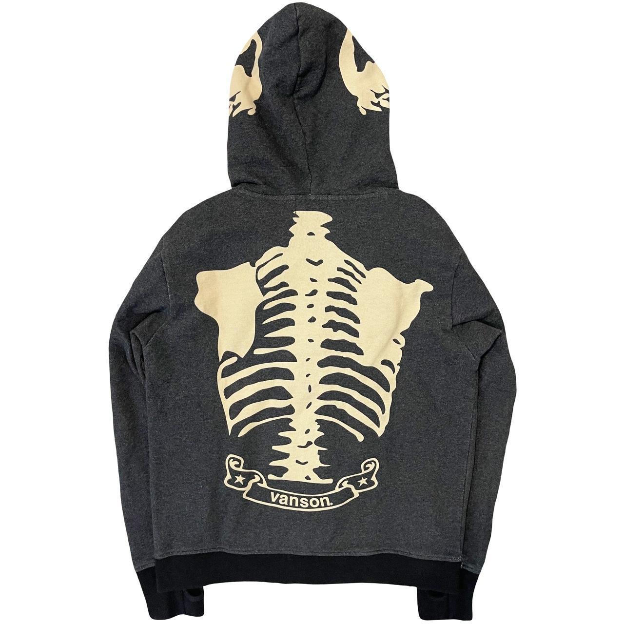 Vanson Skeleton Hoodie - Known Source