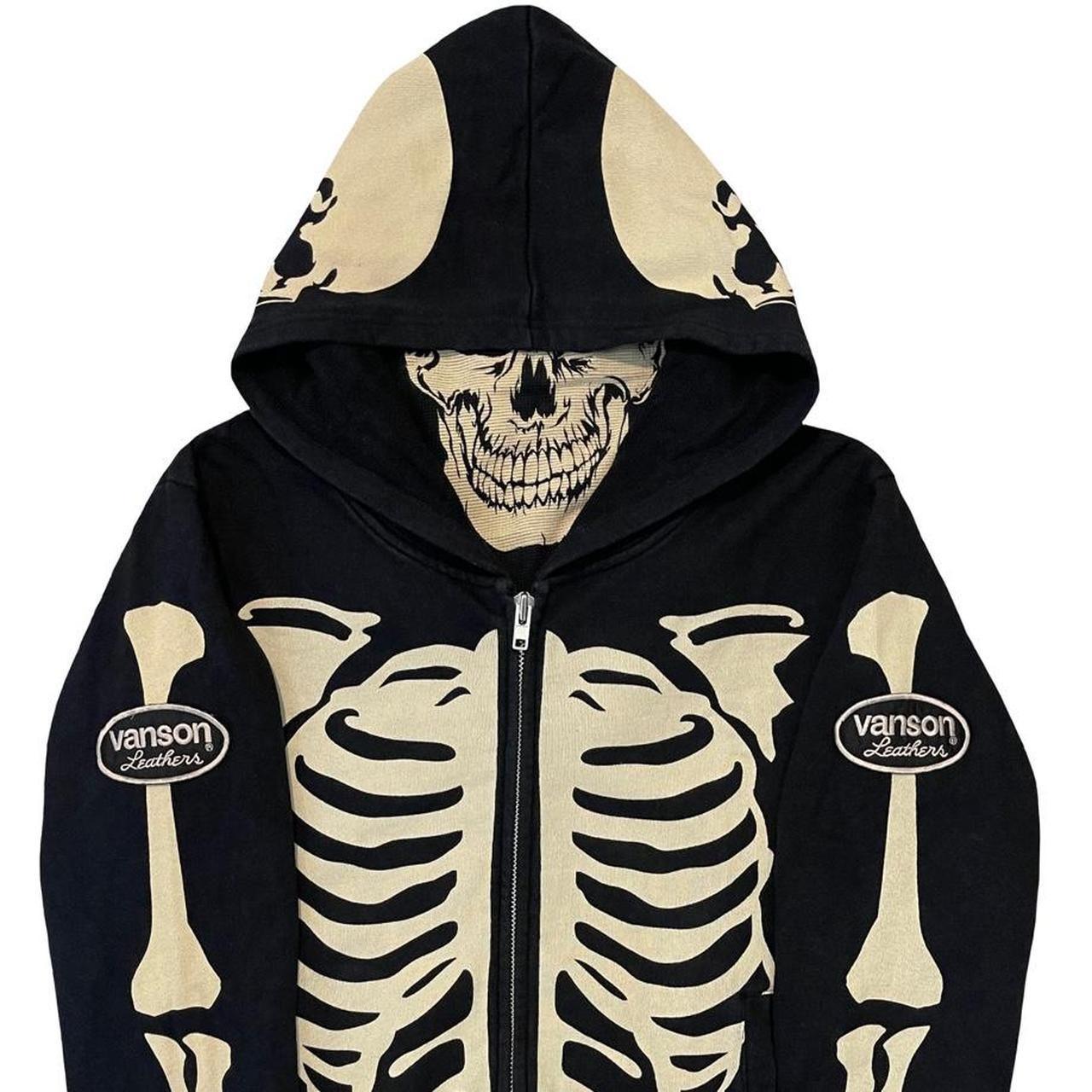 Vanson Skeleton Hoodie - Known Source