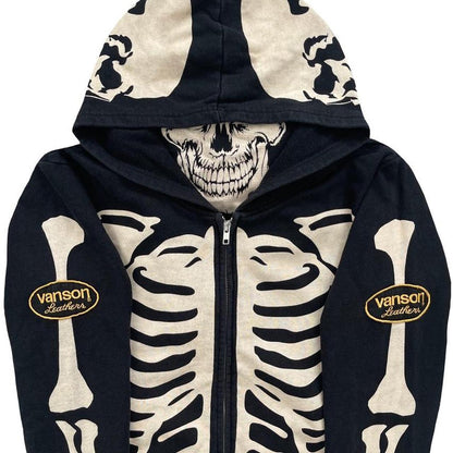 Vanson Skeleton Hoodie - Known Source