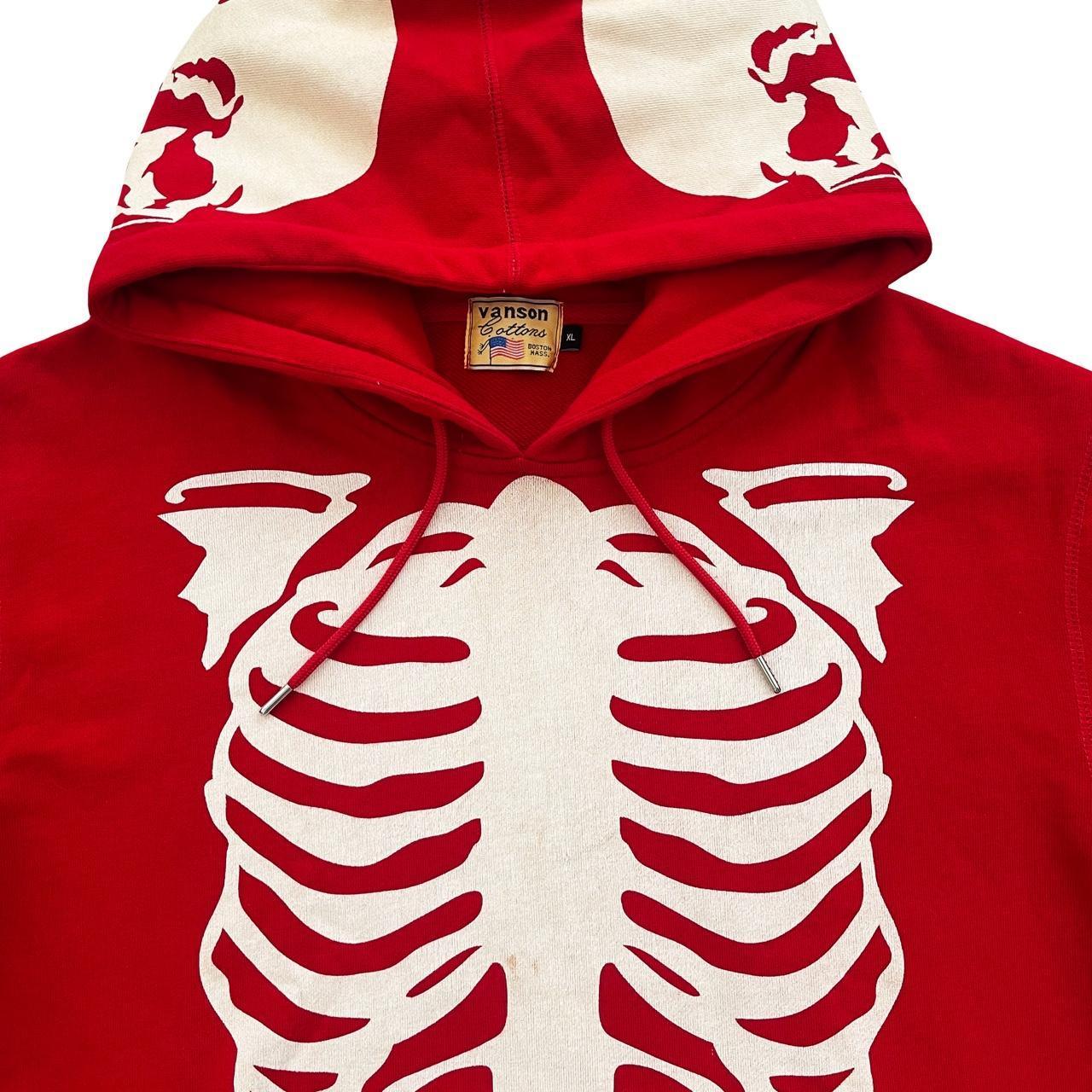 Vanson Skeleton Hoodie - Known Source