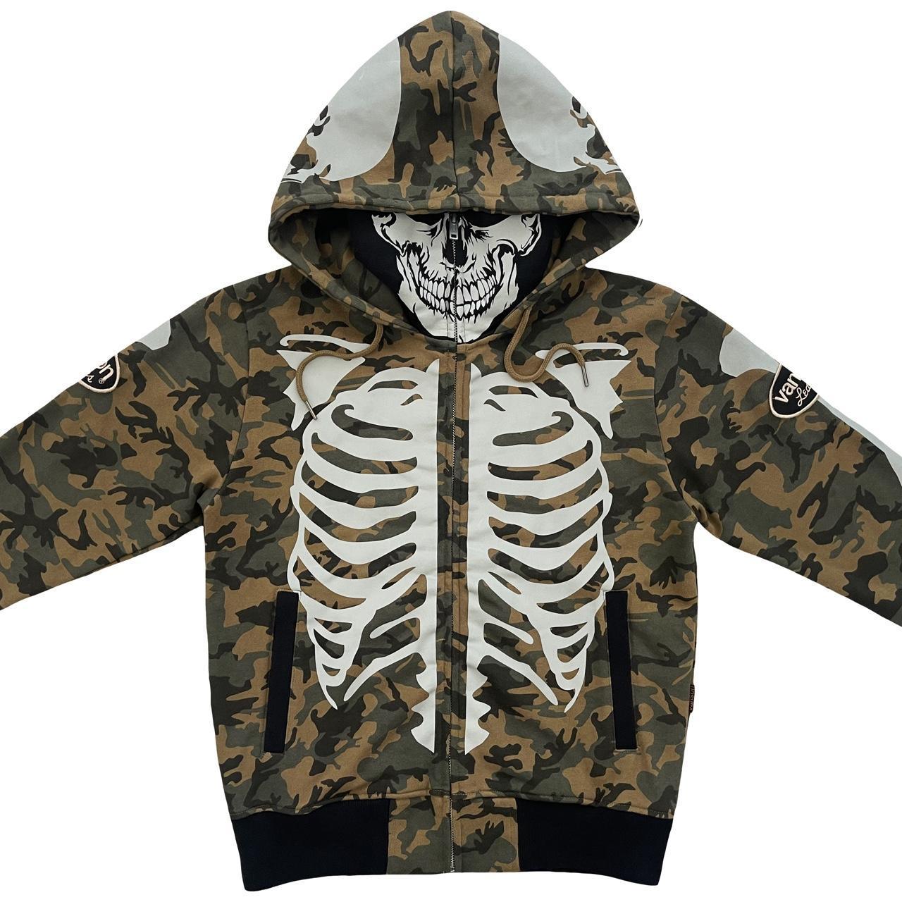 Vanson Skeleton Hoodie - Known Source