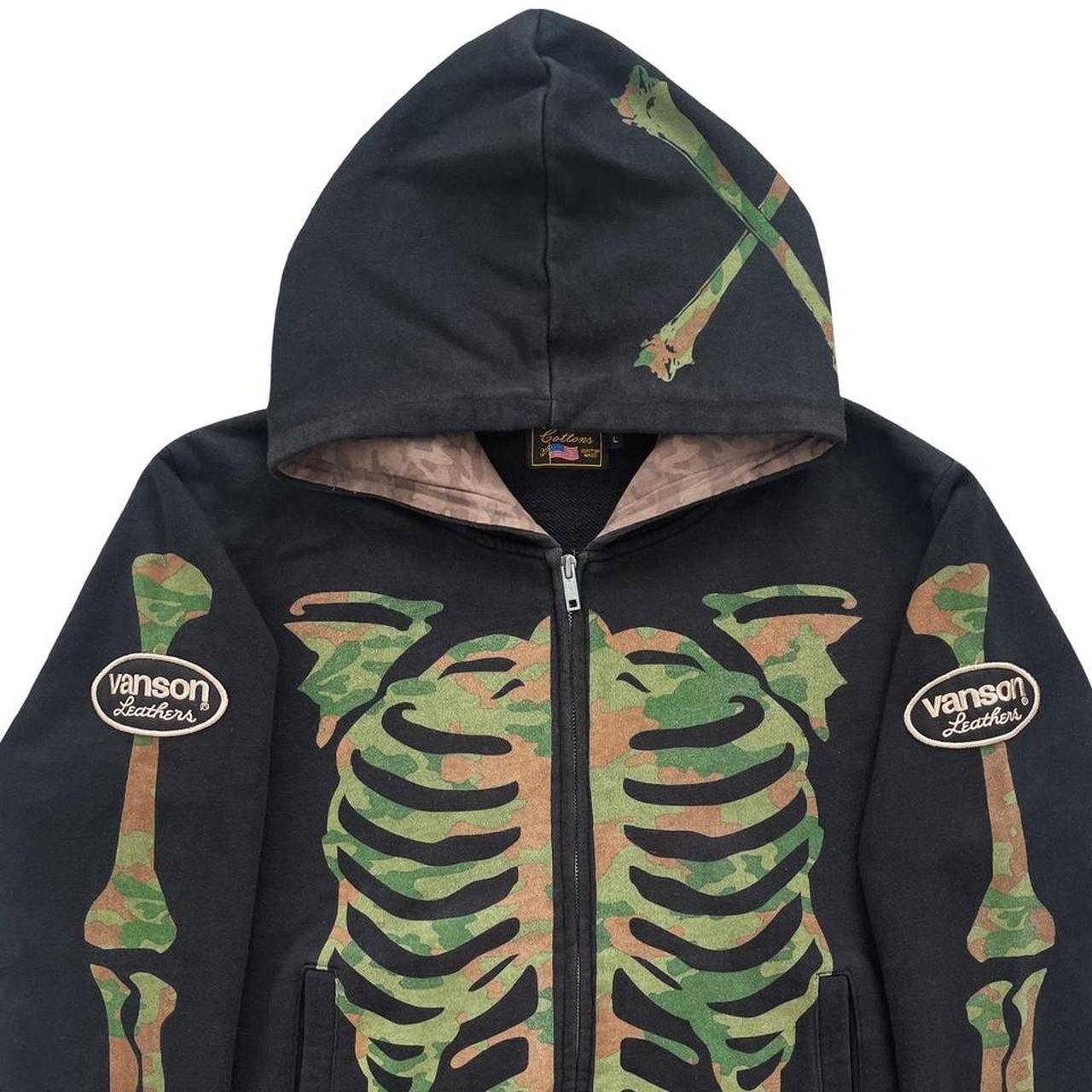 Vanson Skeleton Hoodie - Known Source