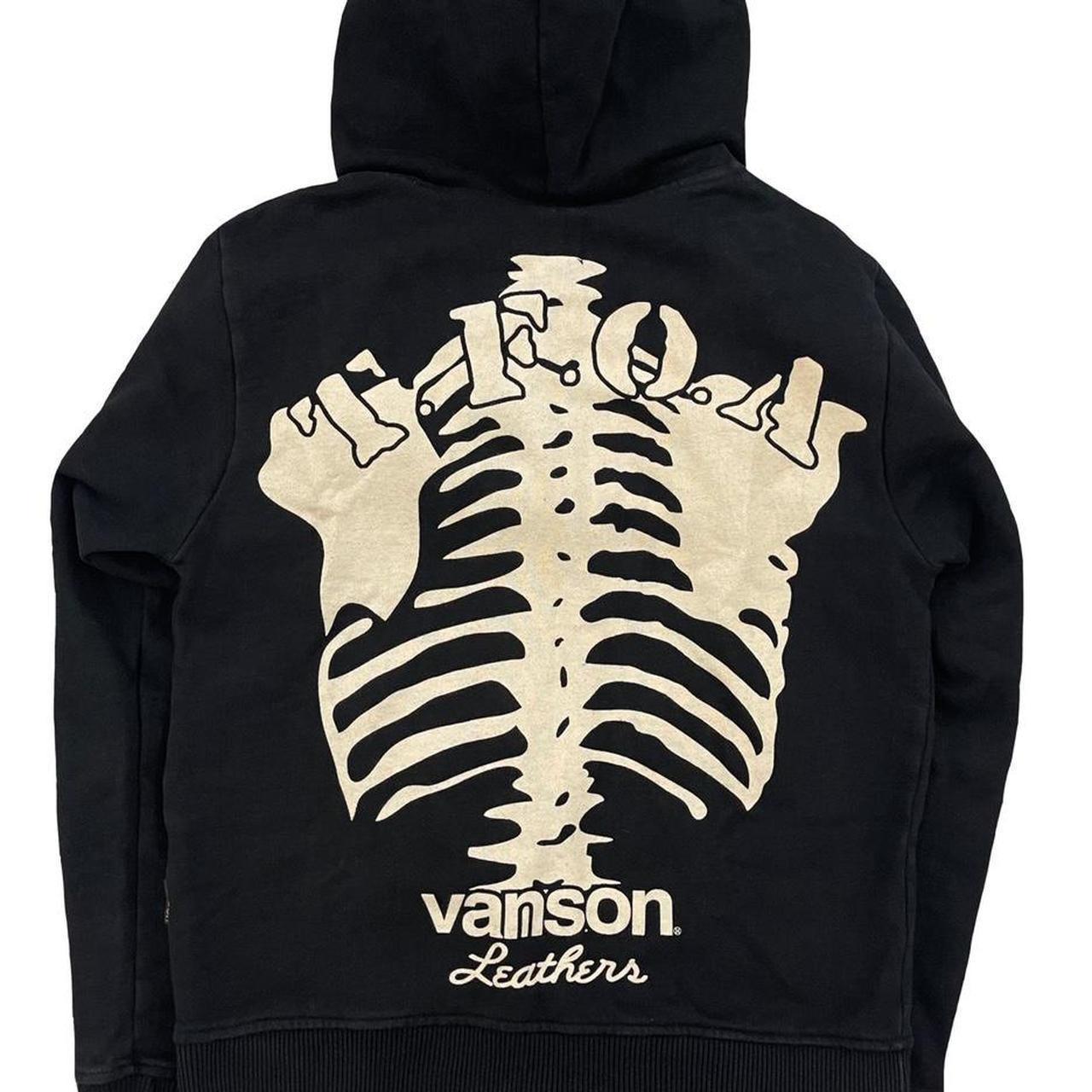 Vanson Skeleton Hoodie - Known Source