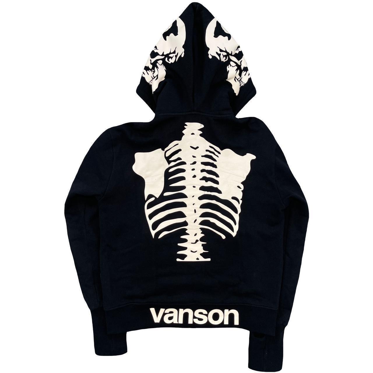 Vanson Skeleton Hoodie - Known Source