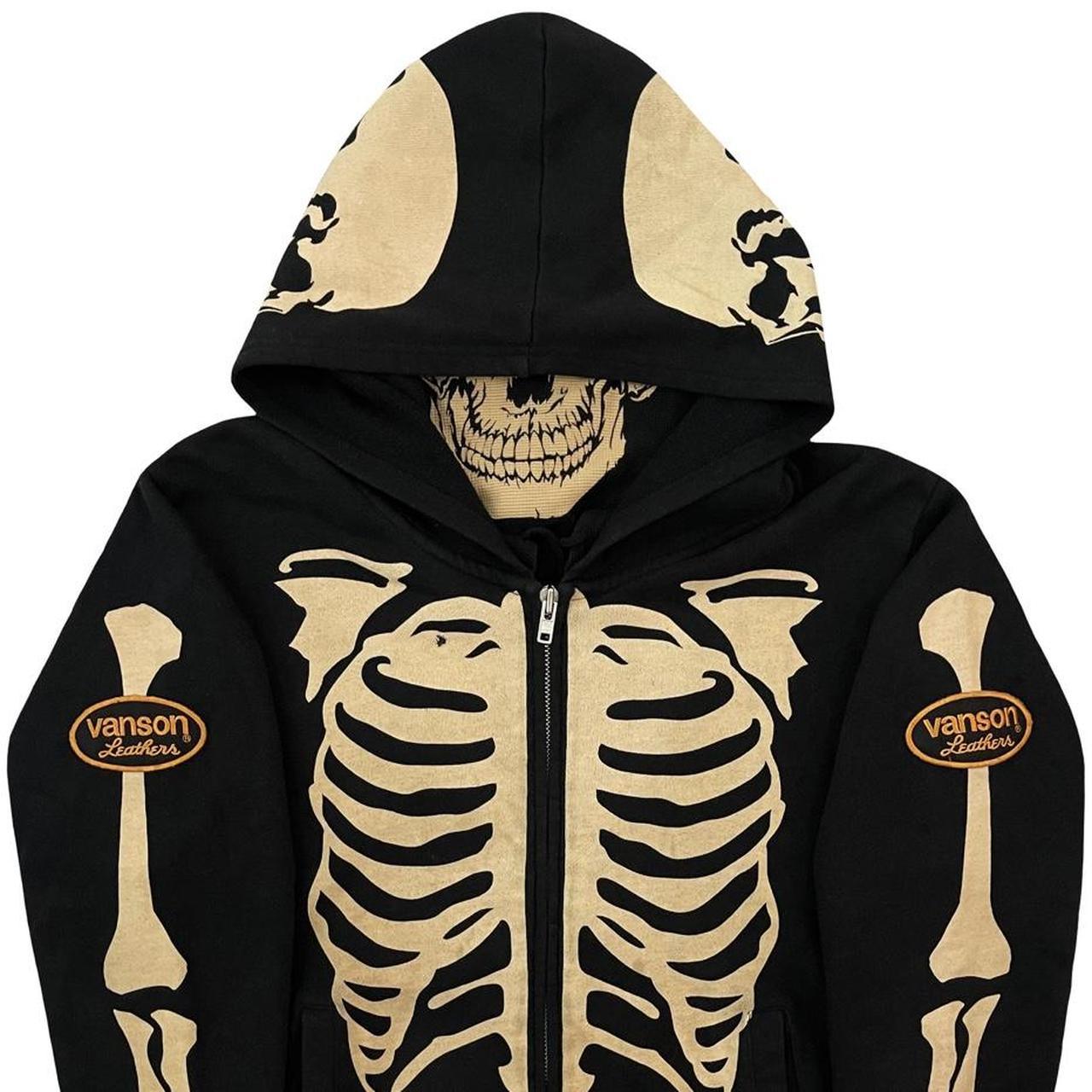 Vanson Skeleton Hoodie - Known Source