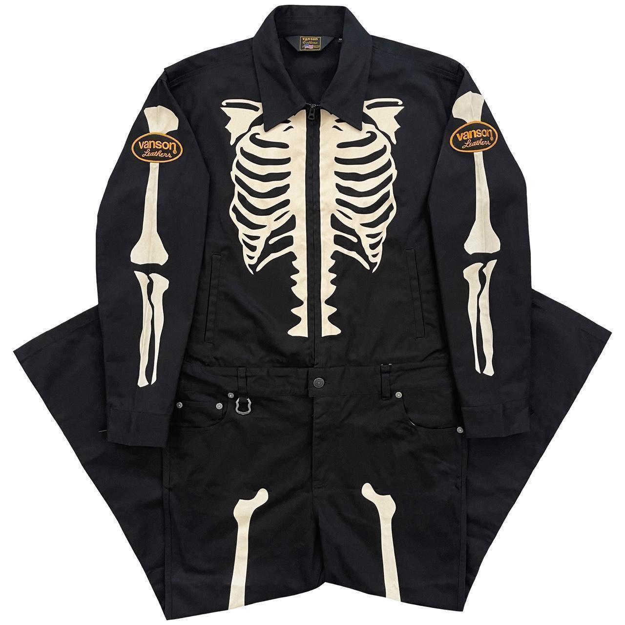 Vanson Skeleton Overalls - Known Source