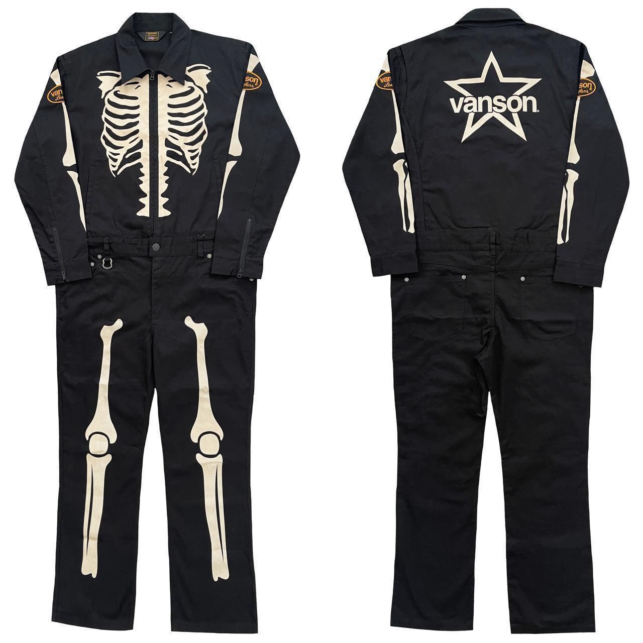 Vanson Skeleton Overalls - Known Source