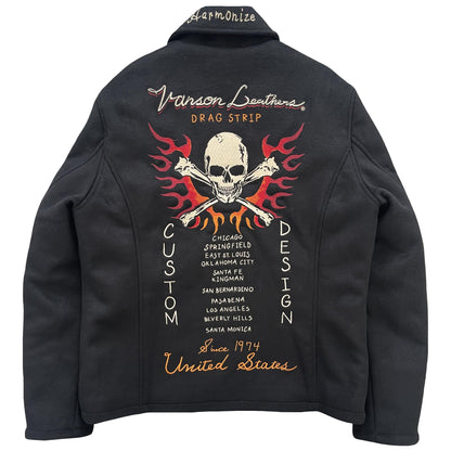 Vanson Wool Motorcycle Jacket - Known Source