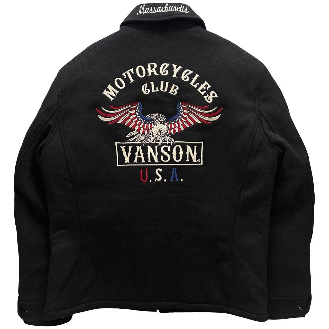 Vanson Wool Motorcycle Jacket - Known Source